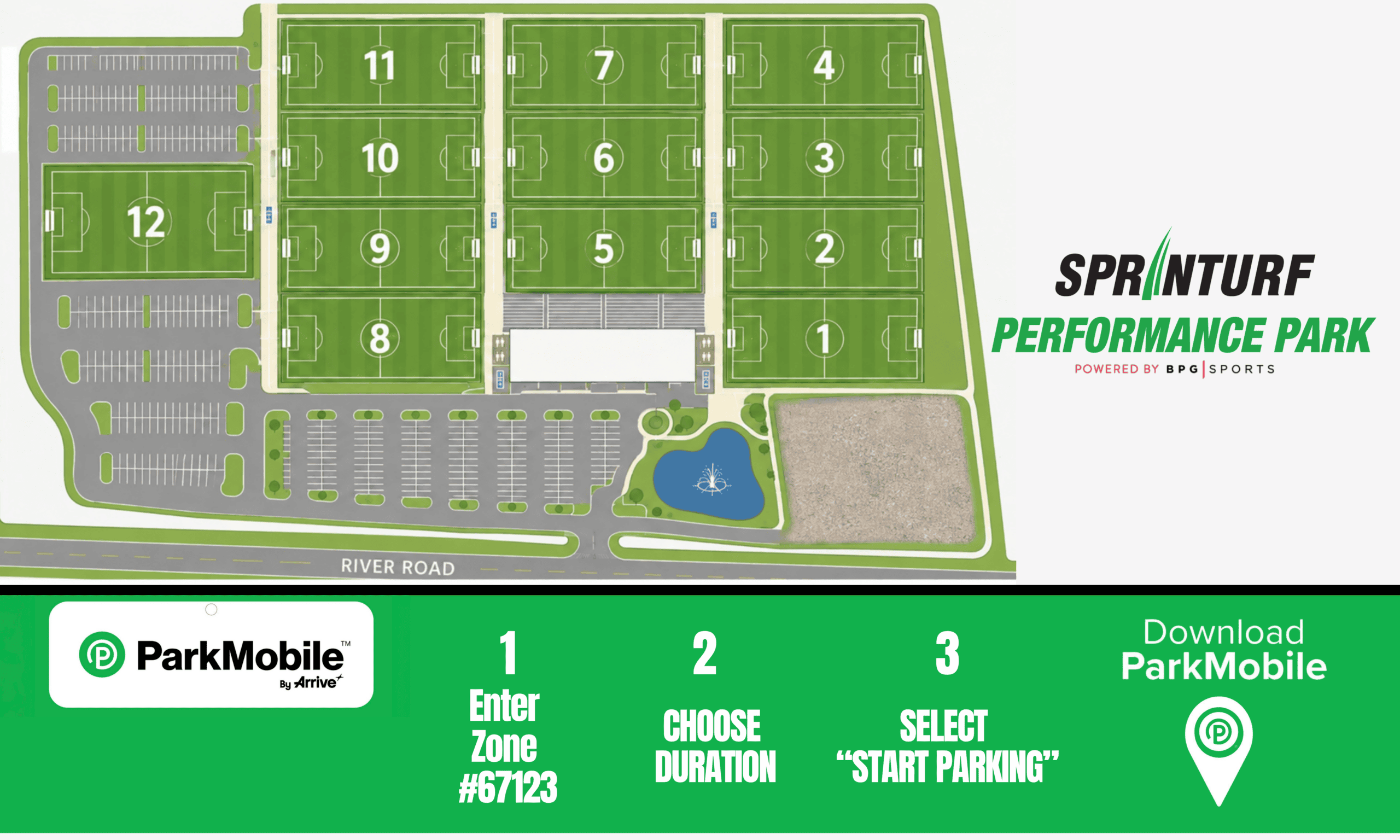 Sprinturf Parking